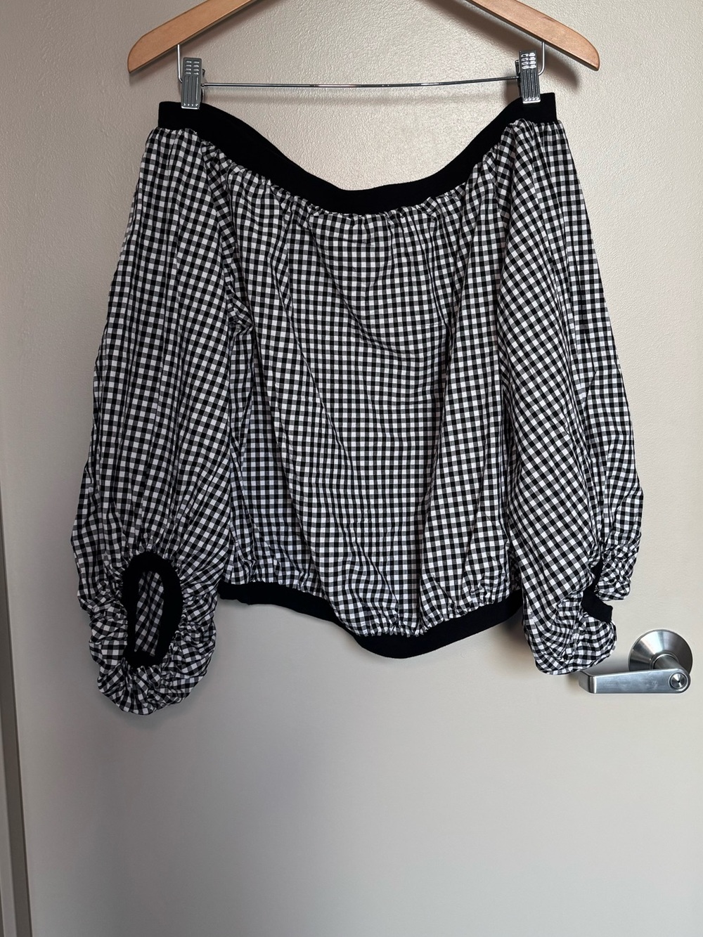7 For All Mankind Off The Shoulder Blouse